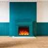 Elektrischer Kaminofen freistehend für Wohnzimmer mit modernem Rahmen Caldera Auswahl
