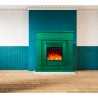 Elektrischer Kamin mit Holzrahmen, energiesparender Ofen 1500W Lipari Preis