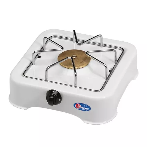 Tragbarer Gas-Campingkocher mit Grill, 1 Brenner, 5318 CF Parker Aktion