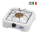 Tragbarer Gas-Campingkocher mit Grill, 1 Brenner, 5318 CF Parker Verkauf