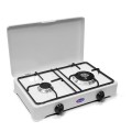 Camping-Gaskocher mit 2 Brennern doppelte Gasring 2002BGP/C CF Parker Aktion