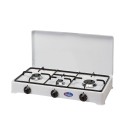 Camping-Gasherd tragbar 3-Flammig 5328BGP CF Parker Aktion