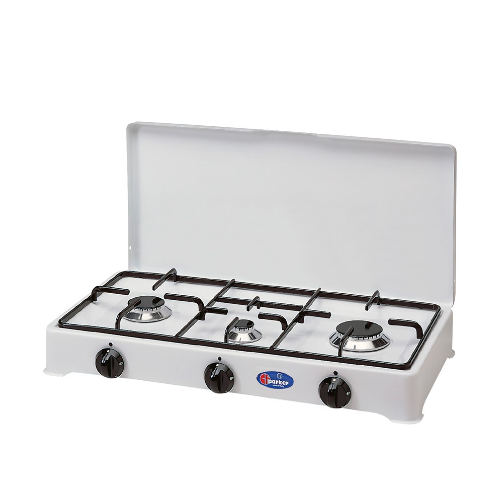 Camping-Gasherd tragbar 3-Flammig 5328BGP CF Parker