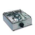 Professioneller Gasherd 1 Flamme Edelstahl BIG5001L Parker Aktion