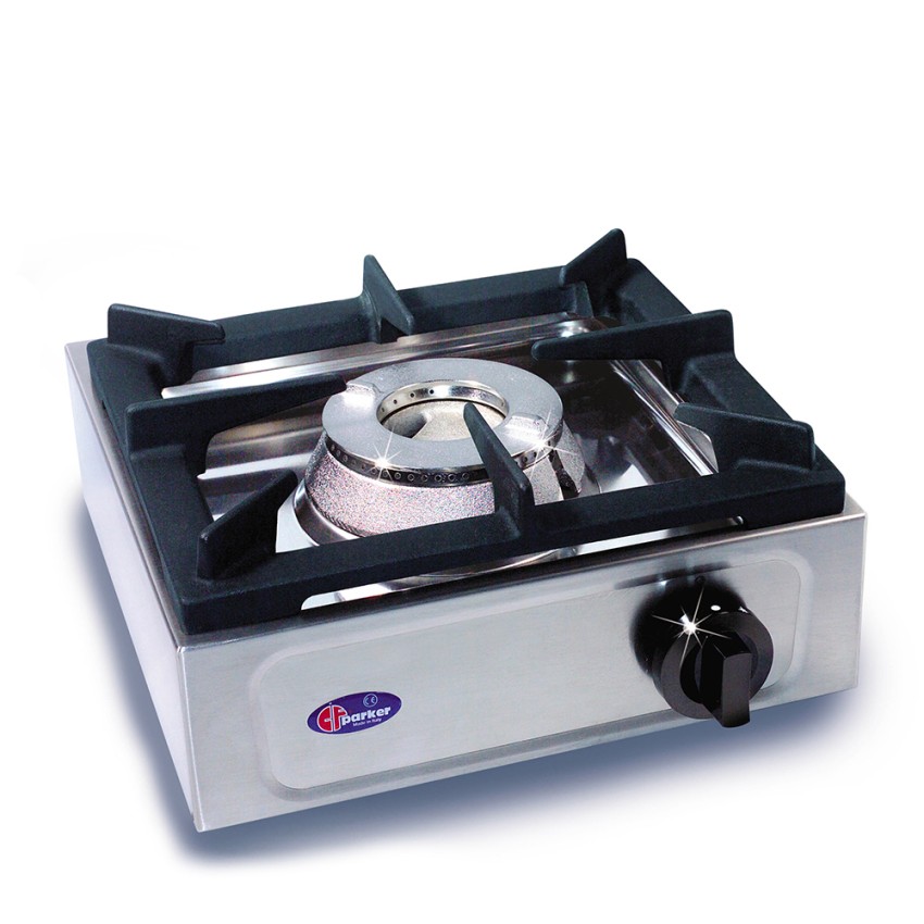 Professioneller Gasherd aus Edelstahl mit 1 Brenner BIG7001F9 Parker Aktion