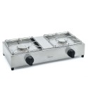 Professioneller Tisch-Gasherd mit 2 Brennern BIG7502L1 Parker Aktion