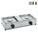 Professioneller Tisch-Gasherd mit 2 Brennern BIG7502L1 Parker Verkauf