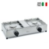 Professioneller Tisch-Gasherd mit 2 Brennern BIG7502L1 Parker Verkauf