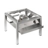 Professioneller Gasherd aus Edelstahl 1 Flamme 14 kW SP6050L Parker Angebot