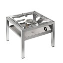 Professioneller Gasherd aus Edelstahl 1 Flamme 14 kW SP6050L Parker Aktion