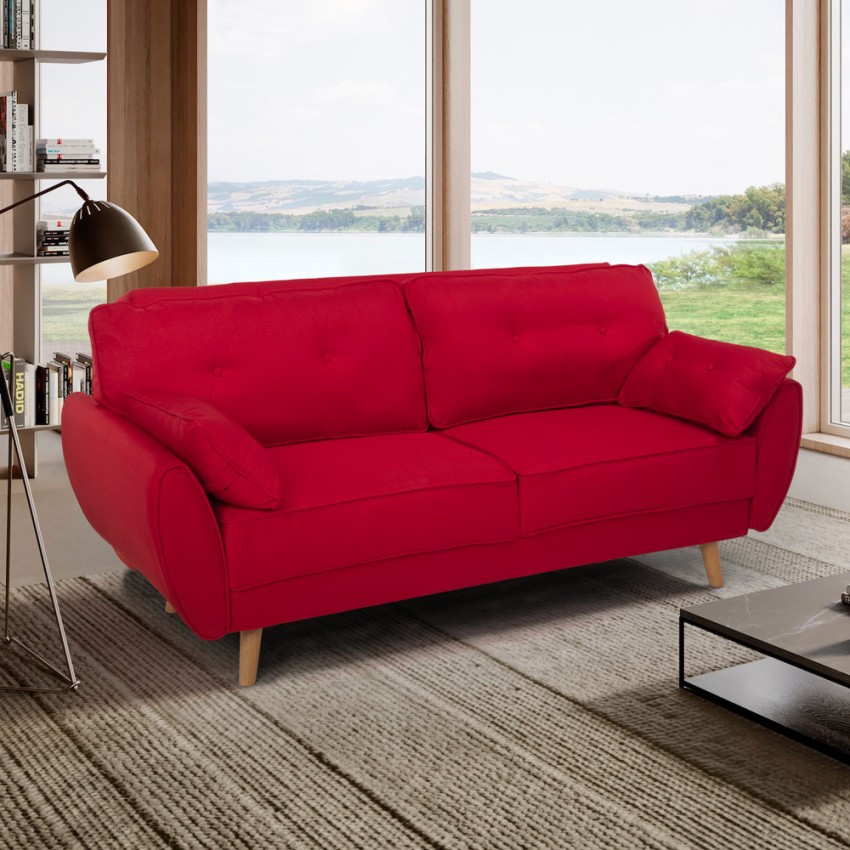 Clic Clac Sofabett 3-Sitzer Aus Stoff Fortaleza