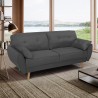 Fortaleza Schlafsofa Nordisches Design Schlafcouch Clic Clac 3-Sitzer aus Stoff 