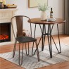 stühle stuhl aus stahl im Lix-stil für bar und küche ferrum one Sales