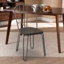 Lix stuhl stühle für bar- und küche aus stahl im industriestil ferrum Auswahl