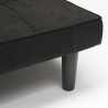 Giada Dark 2 Sitzer Stoff Design Sofa Bett für Haus und Büro Sales