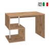 Platzsparender Schreibtisch für Zuhause und Büro 100x50cm aus Holz Esse 2 Oak Verkauf