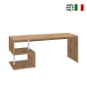 Moderne Holz-Schreibtisch für das Smart Working Büro 180x60cm Esse 2 Wood Verkauf