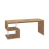 Moderne Holz-Schreibtisch für das Smart Working Büro 180x60cm Esse 2 Wood Sales