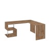 Moderne Eckschreibtisch Vilnis WD aus Holz, 160/180 cm für Büro oder Arbeitszimmer Angebot