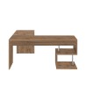 Moderne Eckschreibtisch Vilnis WD aus Holz, 160/180 cm für Büro oder Arbeitszimmer Sales