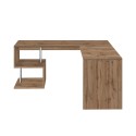 Moderne Eckschreibtisch Vilnis WD aus Holz, 160/180 cm für Büro oder Arbeitszimmer Rabatte