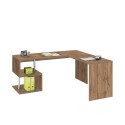 Moderne Eckschreibtisch Vilnis WD aus Holz, 160/180 cm für Büro oder Arbeitszimmer Katalog