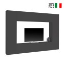 Moderne TV-Wand Wohnwand mit 2 Hängeschränken Note Mold Verkauf