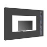 Moderne Wohnwand TV-Schrank Vitrine Hängeschrank Note Ledge Angebot