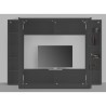 Moderne Wohnwand TV-Schrank Vitrine Hängeschrank Note Ledge Katalog