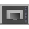 Moderne Wohnwand TV-Schrank Vitrine Hängeschrank Note Ledge Rabatte