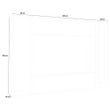 Moderne Wohnwand TV-Schrank Vitrine Hängeschrank Note Ledge Auswahl