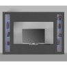 Moderne TV-Wand mit hängendem Schrank und 2 Vitrinen Note Frame Sales