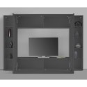 Moderne TV-Wand mit hängendem Schrank und 2 Vitrinen Note Frame Rabatte