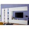 Weiße Wohnwand Hängeschrank TV-Möbel 3 Schränke Joy Trio Katalog