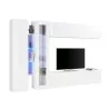 Weiße Wohnwand TV-Möbel Vitrine Schrank Joy Duet Angebot