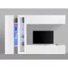 Weiße Wohnwand TV-Möbel Vitrine Schrank Joy Duet Sales