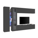 Moderne Wohnwand TV-Möbel Schrank Vitrine Hängeschrank Note Duet Angebot
