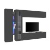 Moderne Wohnwand TV-Möbel Schrank Vitrine Hängeschrank Note Duet Angebot