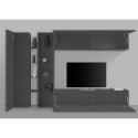 Moderne Wohnwand TV-Möbel Schrank Vitrine Hängeschrank Note Duet Rabatte