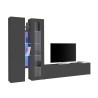 Moderne Wohnwand TV-Möbel Vitrine Schrank Elco RT Angebot