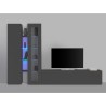 Moderne Wohnwand TV-Möbel Vitrine Schrank Elco RT Sales