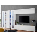 Wohnwand mit 2 Vitrinen, TV-Schrank, Hängeschrank Joy Mir Katalog