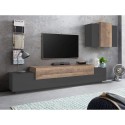 Moderne TV-Wandhalterung schwarz Holz Stady AP Sales