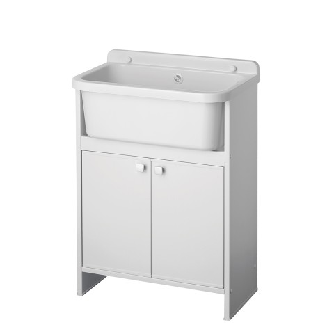 Waschbecken für den Außenbereich 55x34cm 2 Türen Pancrazio 5001PKC Negrari Aktion