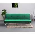 2-Sitzer Schlafsofa clic clac reclining design Samtstoff Probatus 