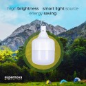 Tragbare 50-W-LED-Lampe mit Solarpanel und Fernbedienung SunStars Angebot