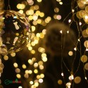 Lichterkette 200 LED Solarleuchten Weihnachtsgarten Balkonparty NestX
