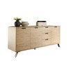 Moderne Holz-Kommode mit 3 Türen und 3 Schubladen 206cm Ekolu Palma Angebot