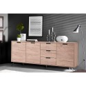 Moderne Holz-Kommode mit 3 Türen und 3 Schubladen 206cm Ekolu Palma Sales