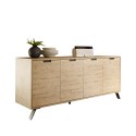 Sideboard Wohnzimmer Anrichte mit 4 Türen 206 cm Holz Kalua Palma Angebot